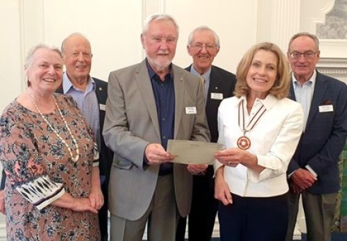 Trustees with Dr Helen Bowcock OBE DL Trustees with Dr Helen Bowcock OBE DL